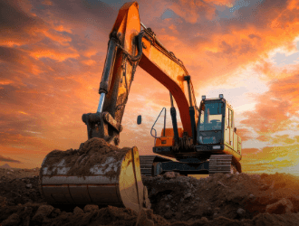 Rental Excavator