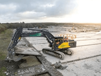 Rental Excavator